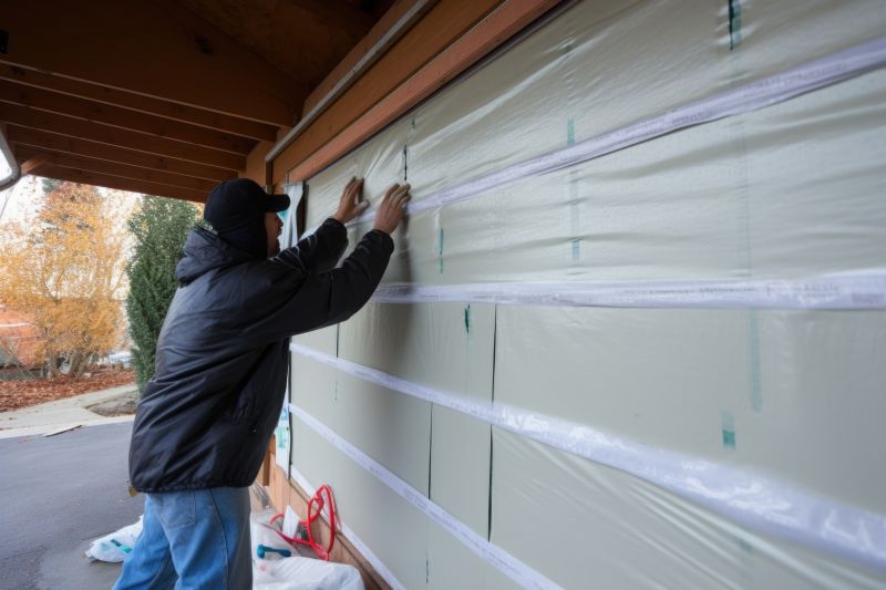Attic Door with Insulation